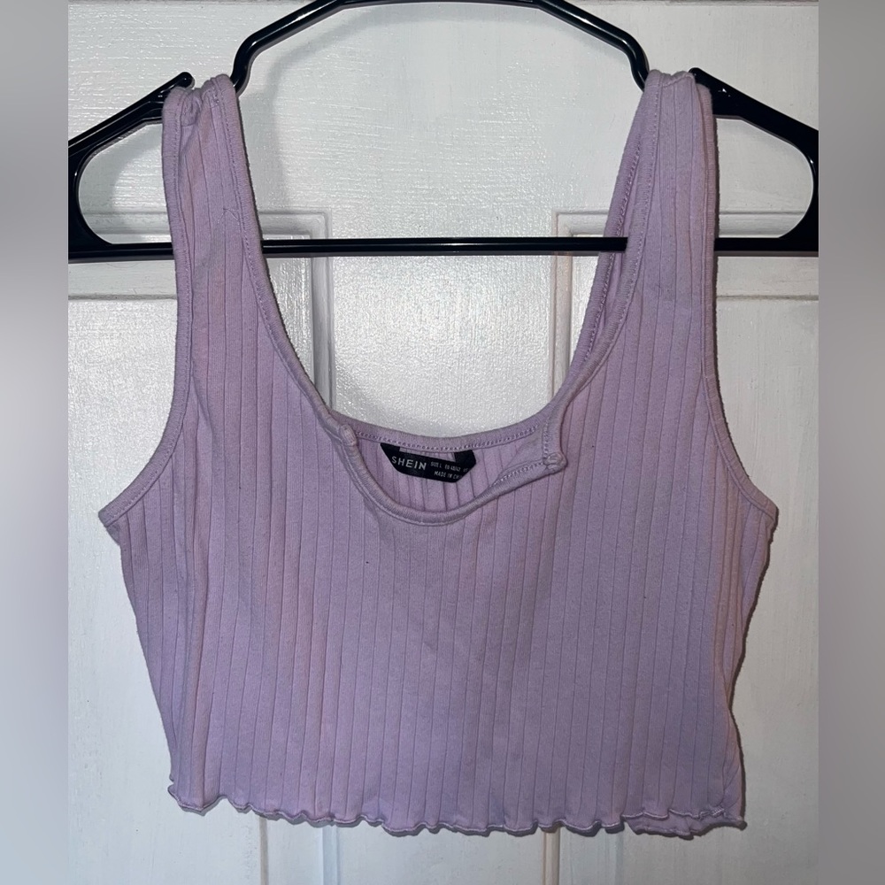 Purple Crop Top